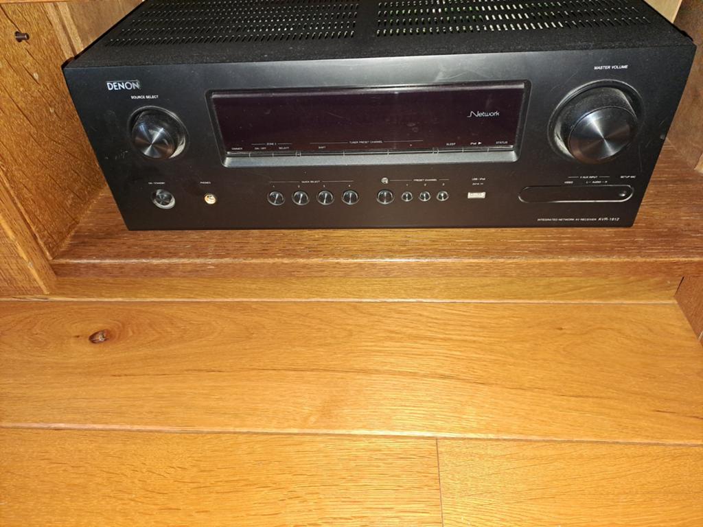 Denon AV Receiver met afstandsbediening en accessoires, Audio, Tv en Foto, Versterkers en Receivers, Denon, Ophalen of Verzenden
