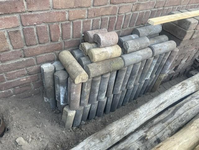 straatstenen oprit, Ophalen, Gebruikt, Klinkers, Minder dan 5 m²