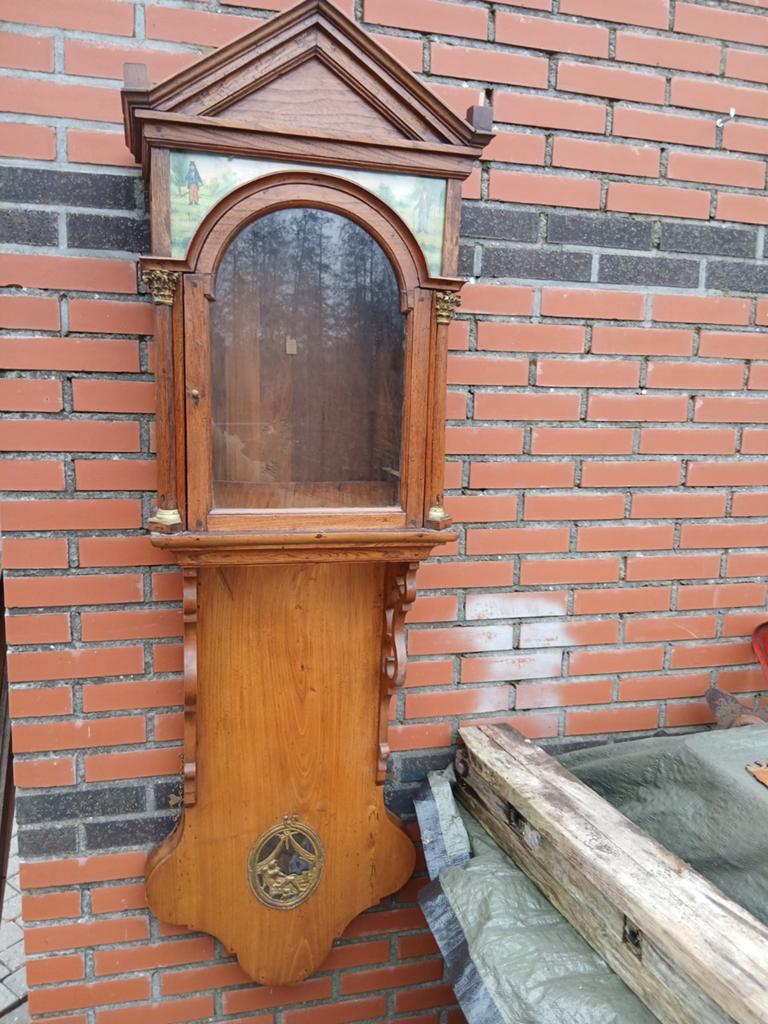Kast van antiek friese burgemeester klok, Ophalen of Verzenden