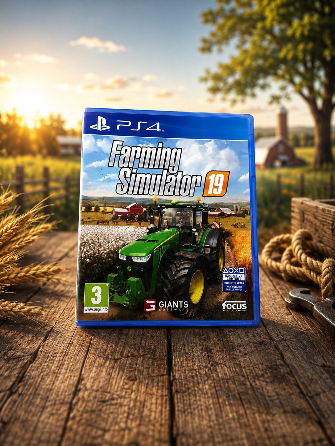 Farming Simulator 19 PS4 - Zo goed als nieuw, Online, 1 speler, Ophalen of Verzenden, Zo goed als nieuw