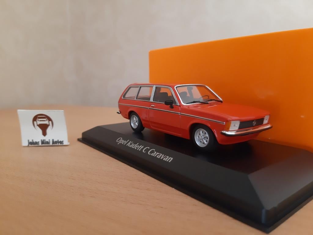 Opel Kadett C Caravan L 1978 van Maxichamps 1:43, Overige merken, Auto, Nieuw, Ophalen of Verzenden