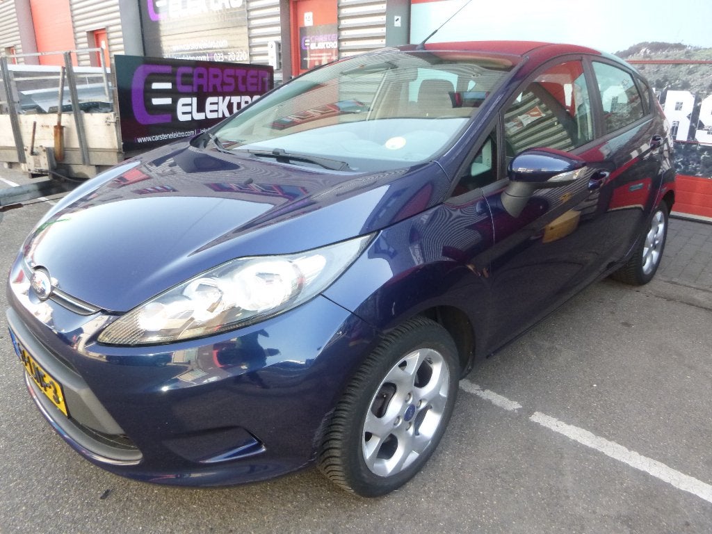 Ford Fiësta 1.25 Limited,5deurs,AIRCO,alles electr.TOPSTAAT!, Voorwielaandrijving, Stof, 1242 cc, Blauw