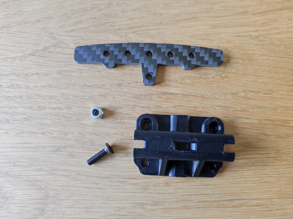Tamiya M03 FF02 Carbon Bumper, Elektro, Nieuw, Ophalen of Verzenden, Schaal 1:10