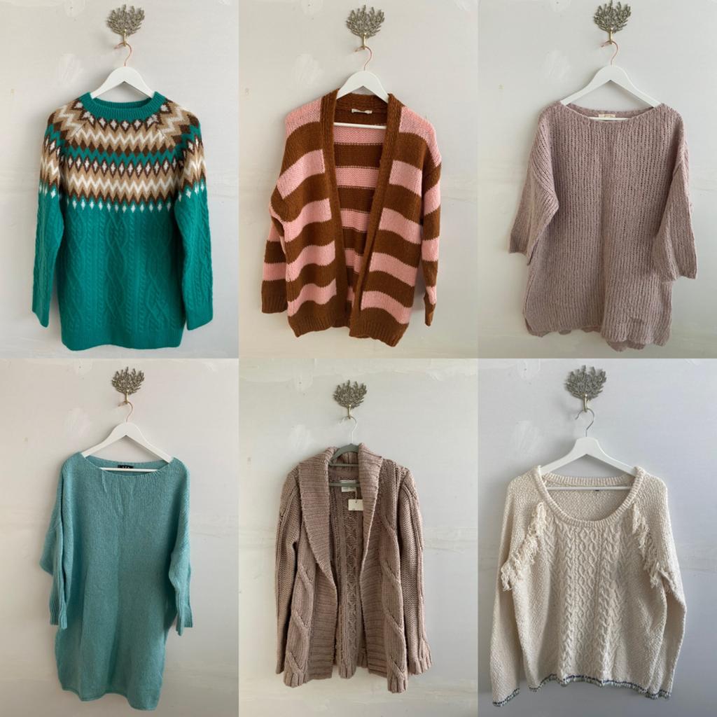 Kleding pakket trui/vest maat - S/M/L/XL- sissy boy / esprit, Kleding | Dames, Verzenden, Gedragen, Maat 38/40 (M)