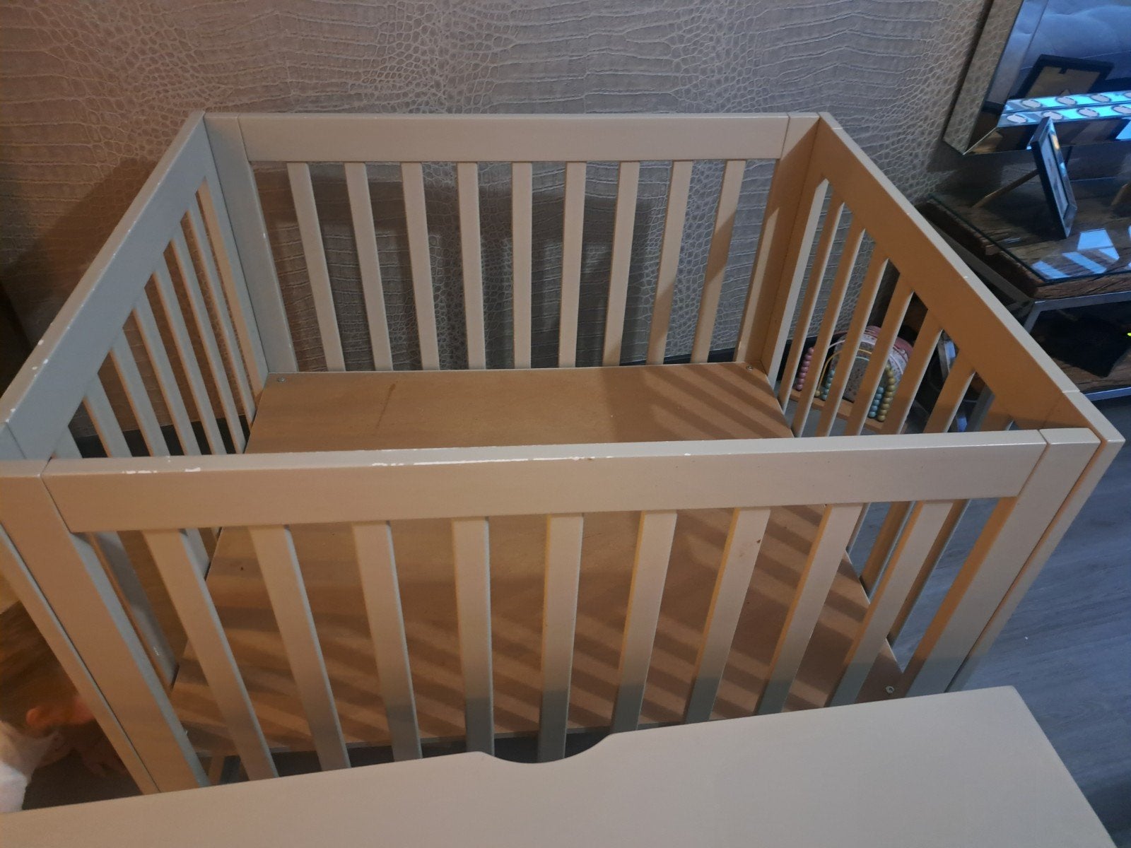 Beige Cabino Box met Lade, Kinderen en Baby's, Ophalen, Gebruikt, Vierkant, Lade