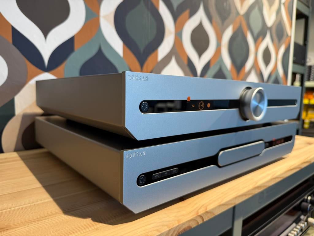 Roksan Attessa streaming amplifier incl. cd-transport NIEUW!, Contact@vintageaudiobreda.nl, Nieuw, 120 watt of meer, Roksan