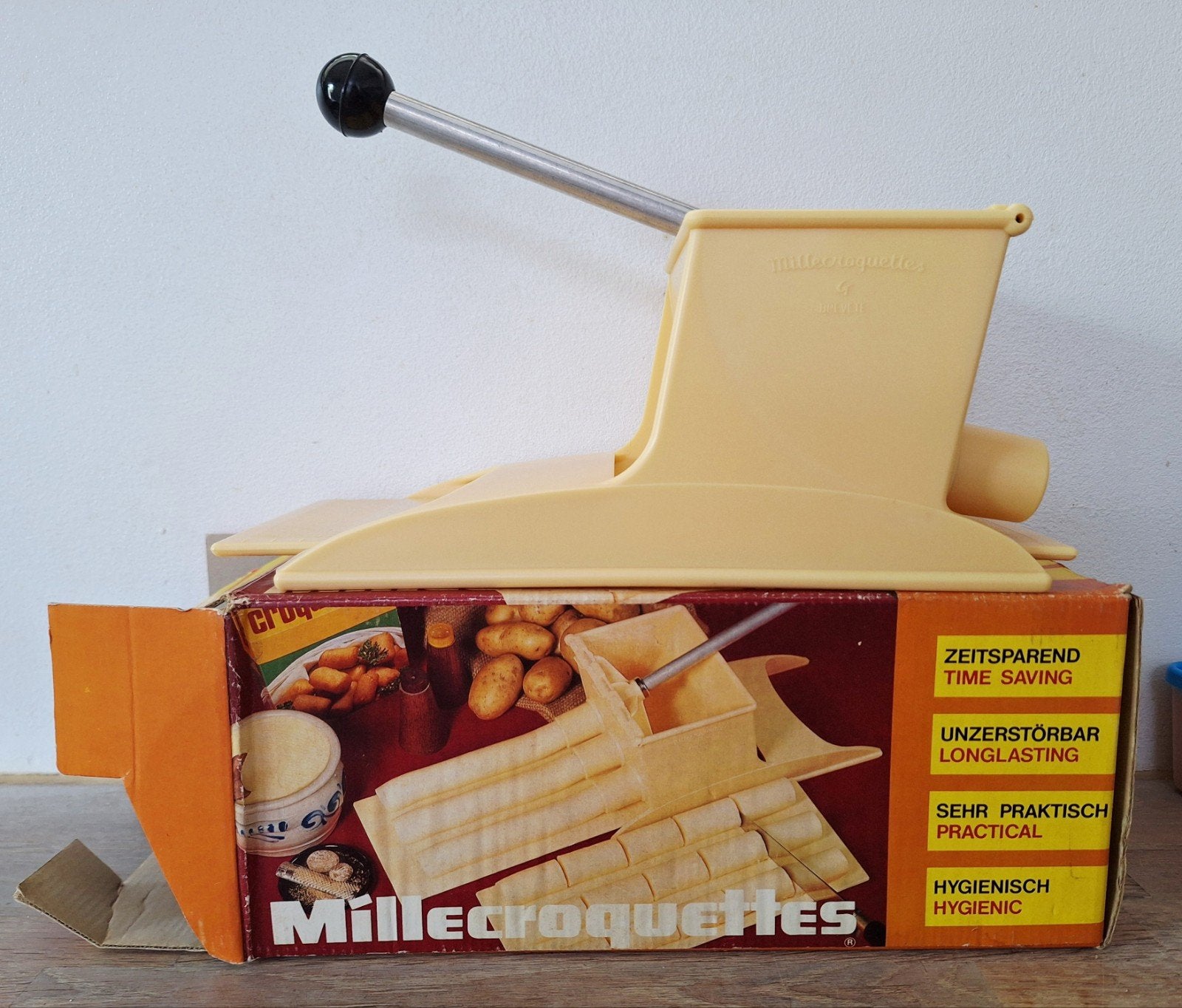 Vintage Millecroquettes apparaat -Kleine  Krokettenmaker, Ophalen of Verzenden, Gebruikt
