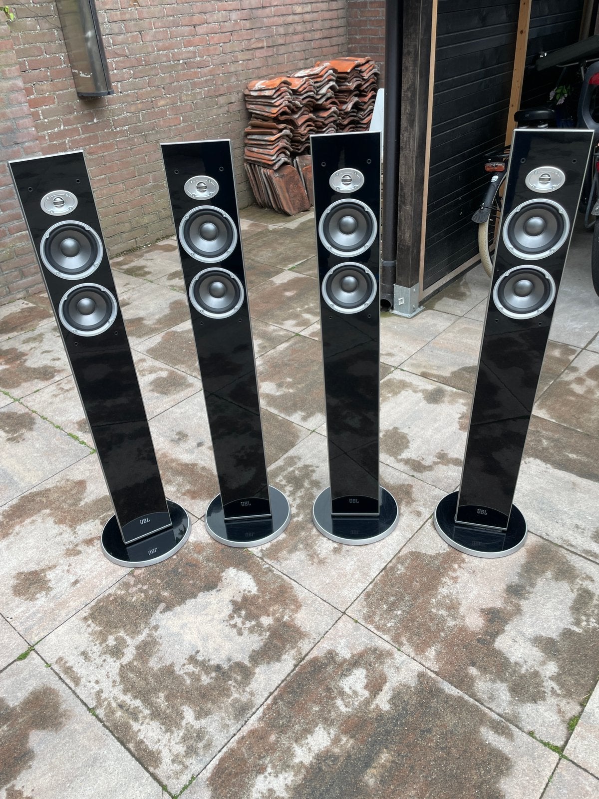 JBL CST55 - Set van 4 zuilluidsprekers, Gebruikt, 70 watt of meer, Overige spelers, Ophalen