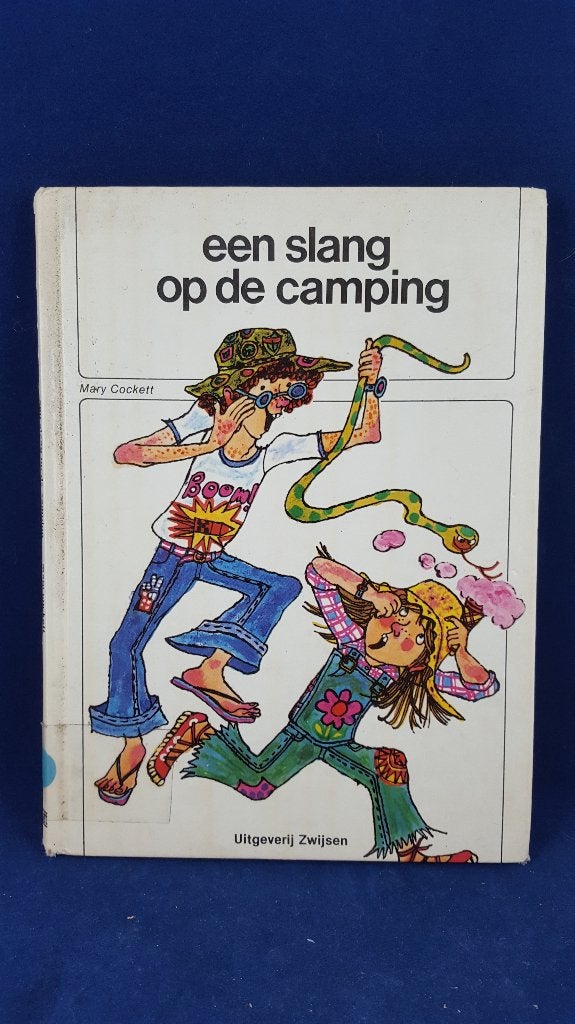 Een slang op de Camping, Mary Cockett, Klimrek serie. 5B6, Ophalen of Verzenden, Gelezen, Fictie algemeen