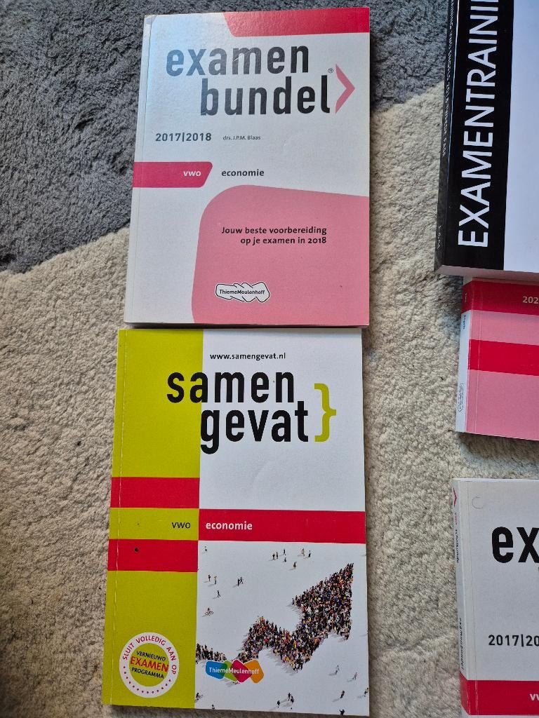 Examenbundels VWO af te halen, Ophalen, Zo goed als nieuw, Economie en Marketing