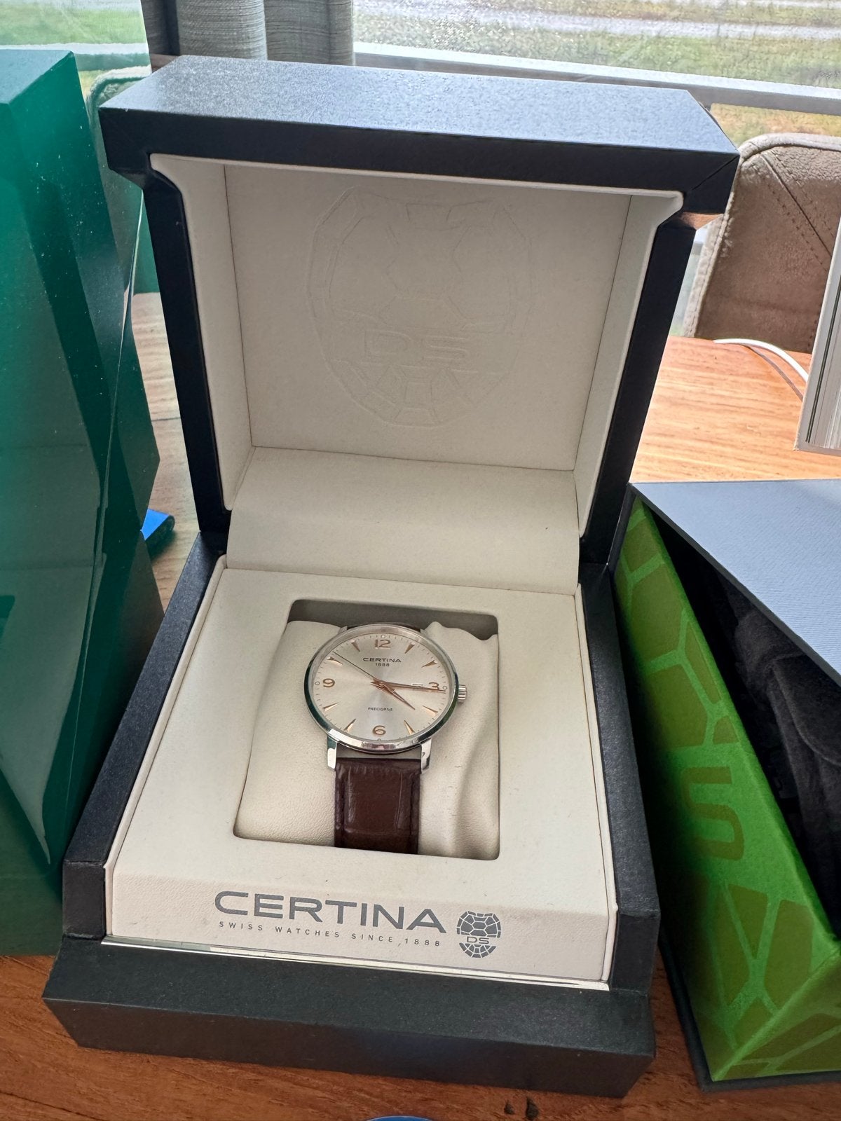 Klassiek Certina DS Precidrive horloge in goede staat, Staal, Met bandje, Polshorloge, 1960 of later