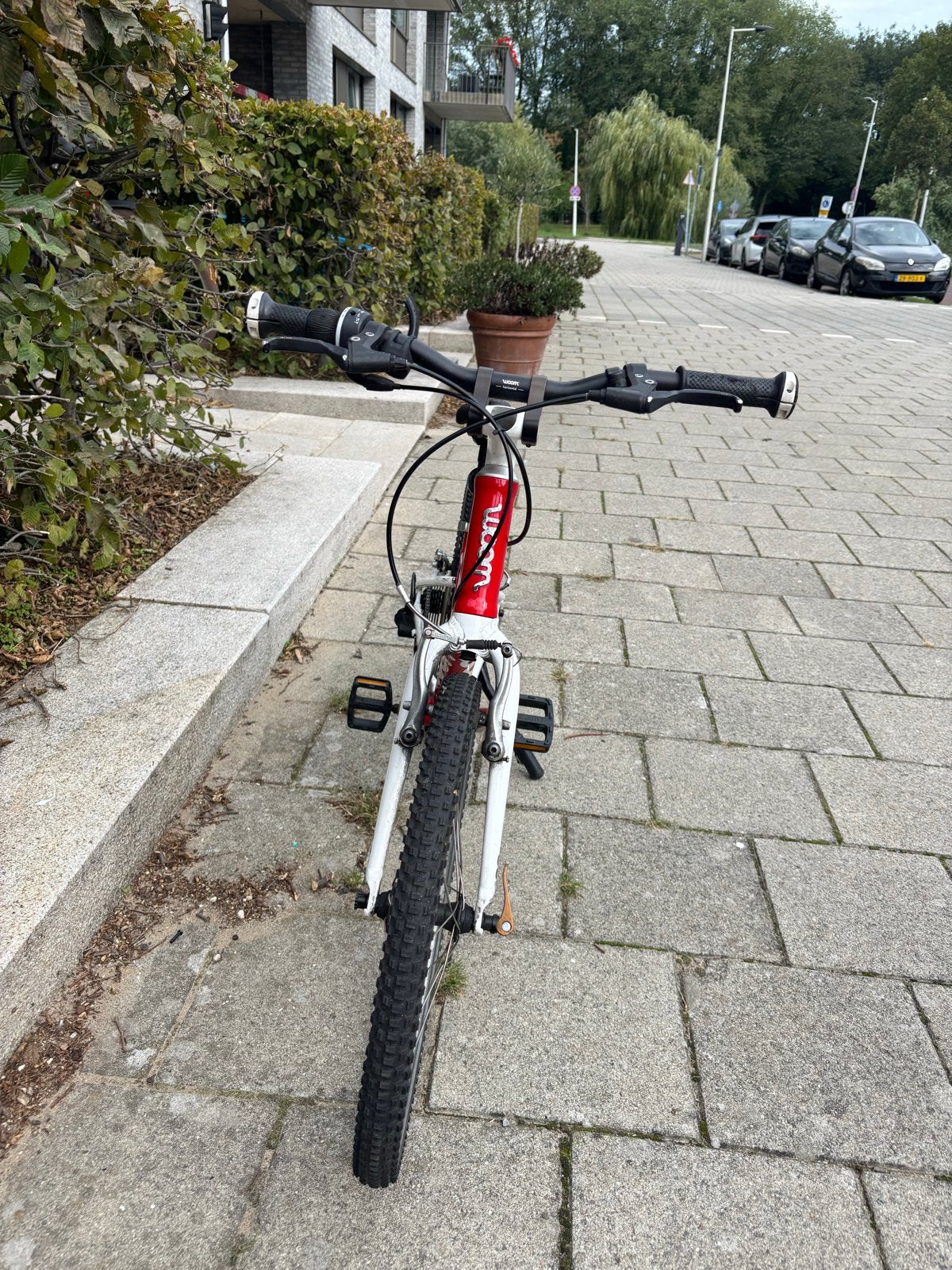 Woombike 4 rood - 20 inch kinderfiets, Ophalen of Verzenden, Gebruikt, Velgrem, 20 inch of meer