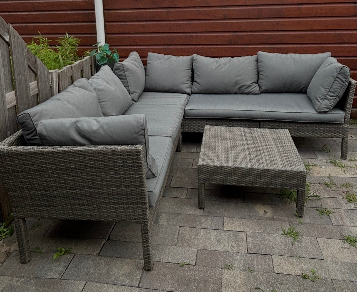 Loungeset, Ophalen, Zo goed als nieuw, Kunststof