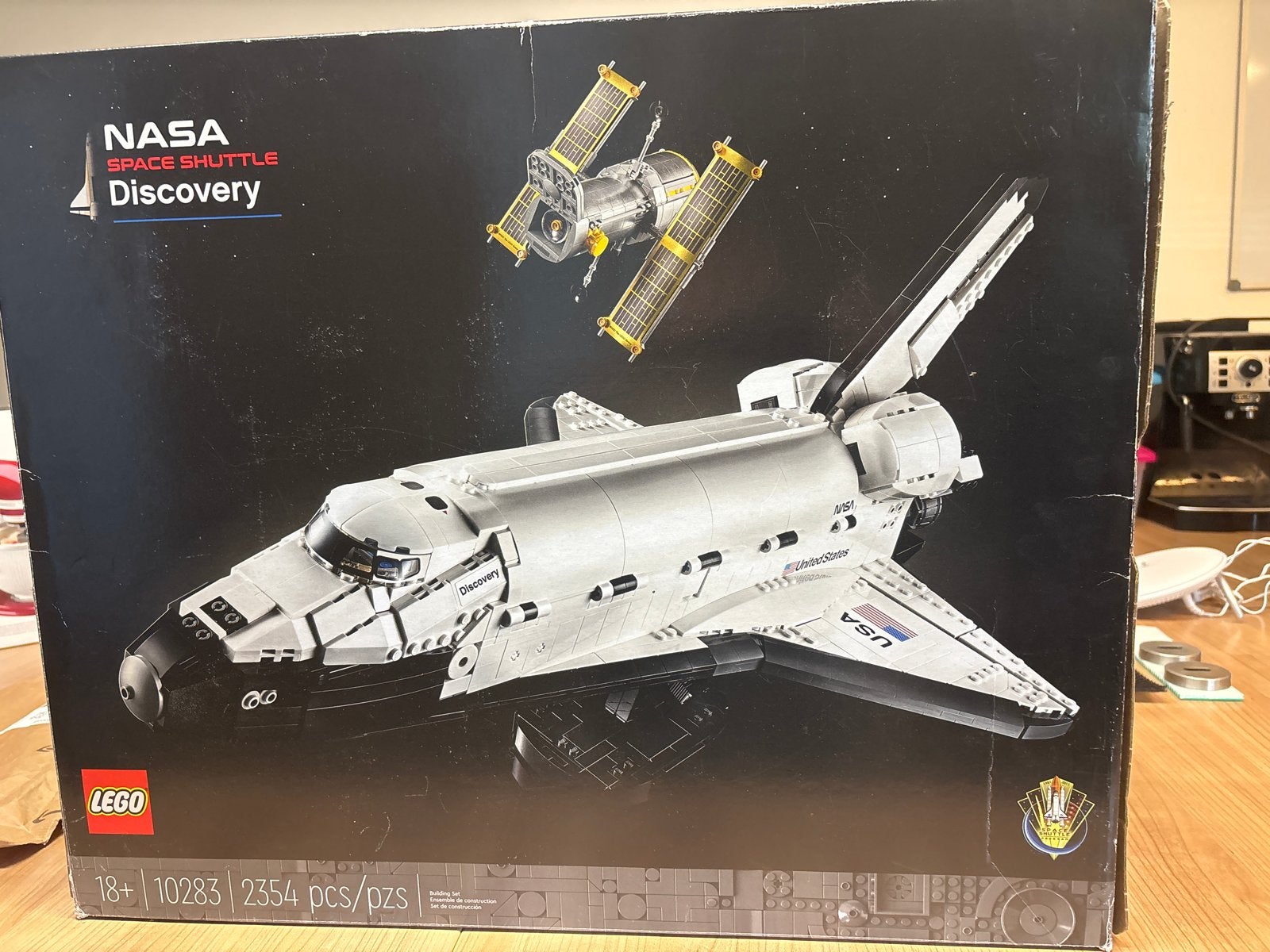 LEGO NASA Space Shuttle Discovery 10283, Ophalen, Zo goed als nieuw, Overige merken