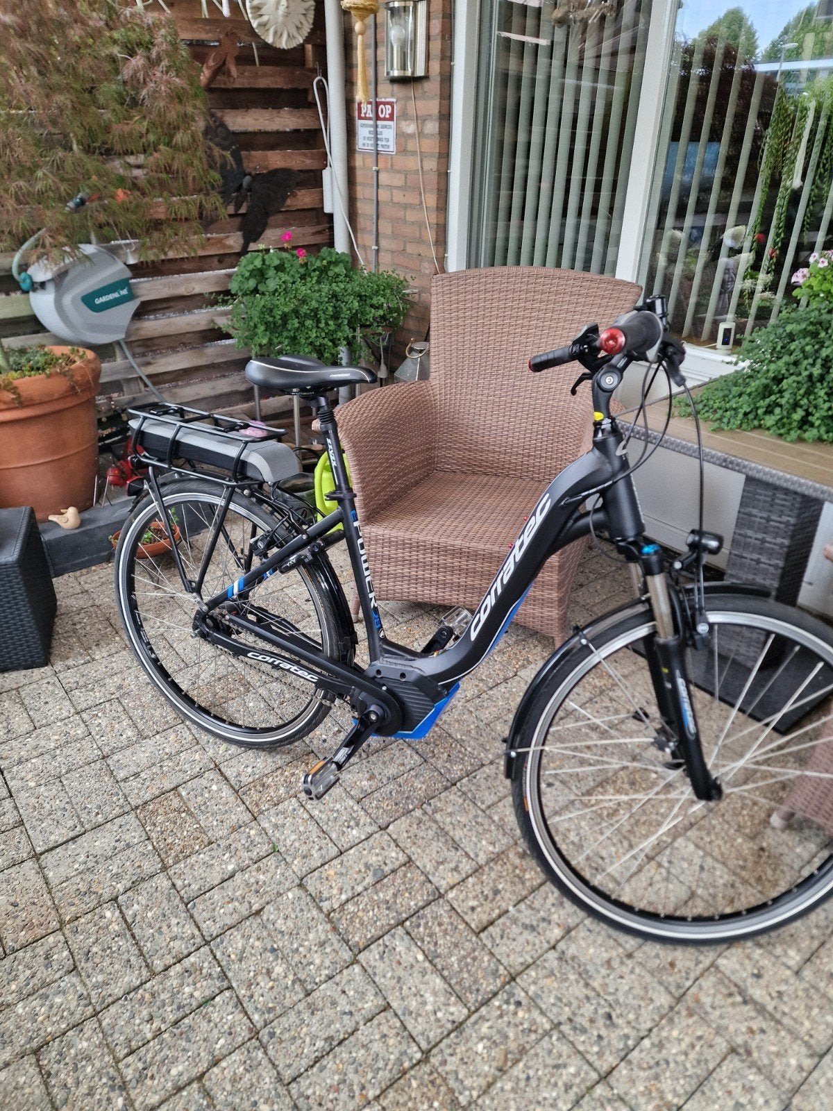 Corratec elektrische damesfiets 28 inch, z.g.a.n., Ophalen