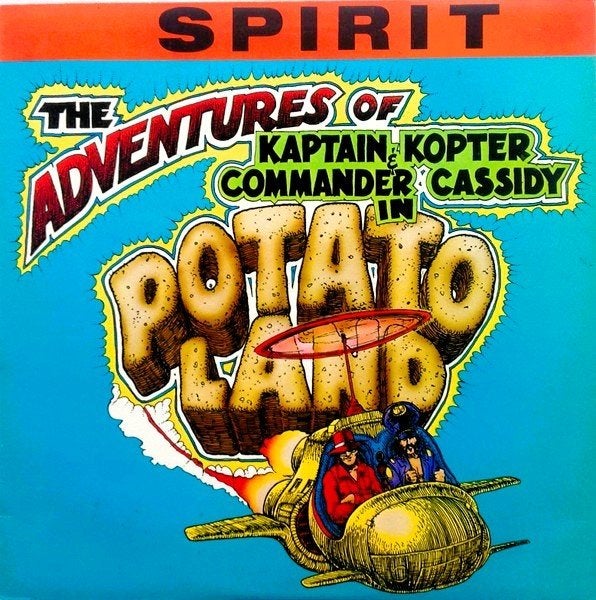 spirit/the adventures of-psych/garage/punk-ZELDZAAM+comic, LP, Gebruikt, Inclusief insert, Verzenden