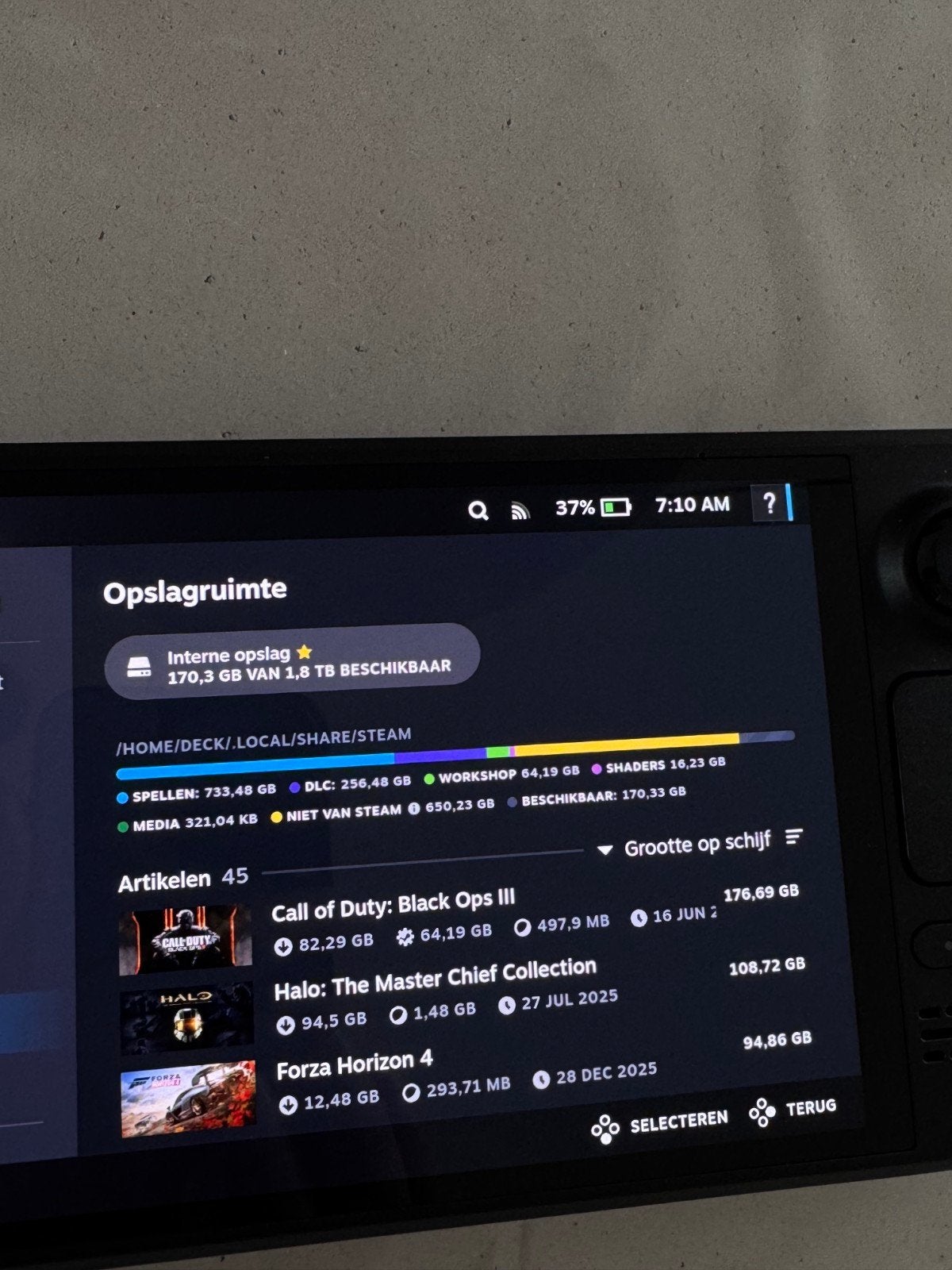Foto 4 van STEAM DECK OLED 2TB SSD
