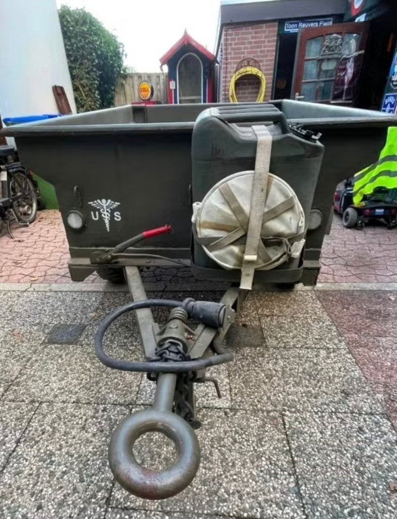 militaire 1/4-tons aanhanger, Ophalen, Landmacht, Nederland, Overige typen