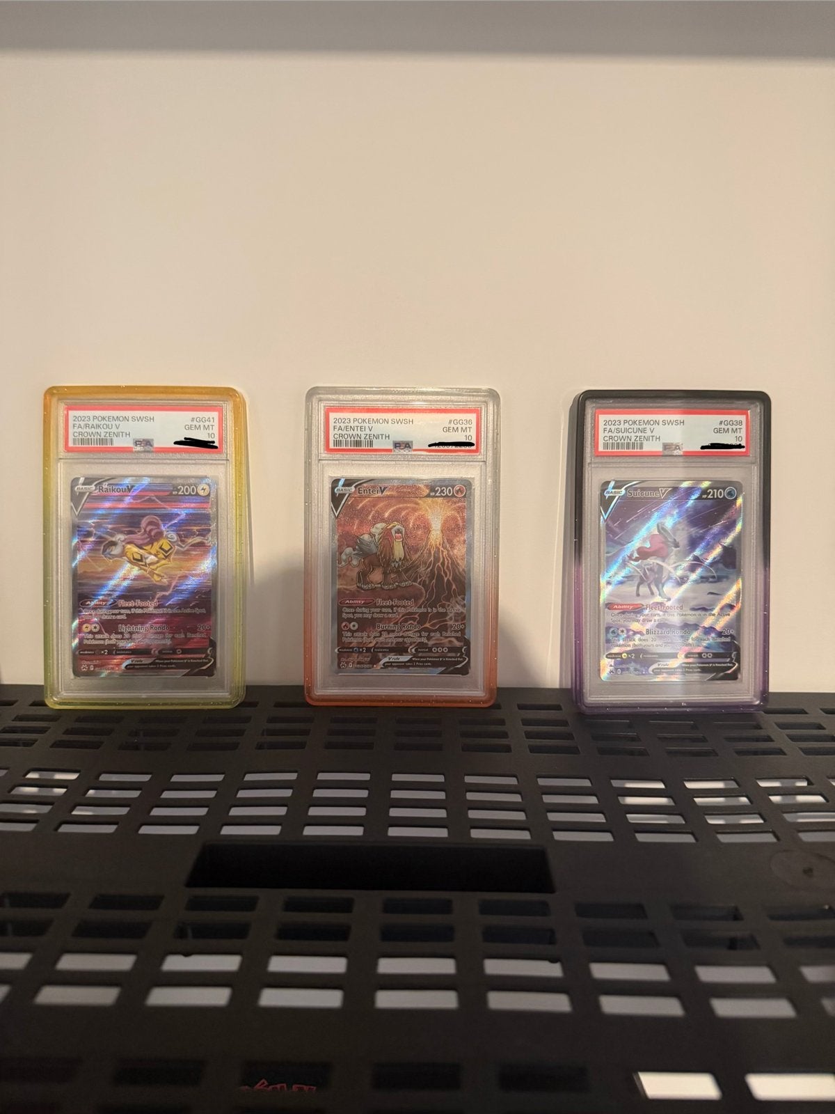 PSA 10 Raikou Entei Suicune V Crown Zenith, Ophalen of Verzenden, Zo goed als nieuw