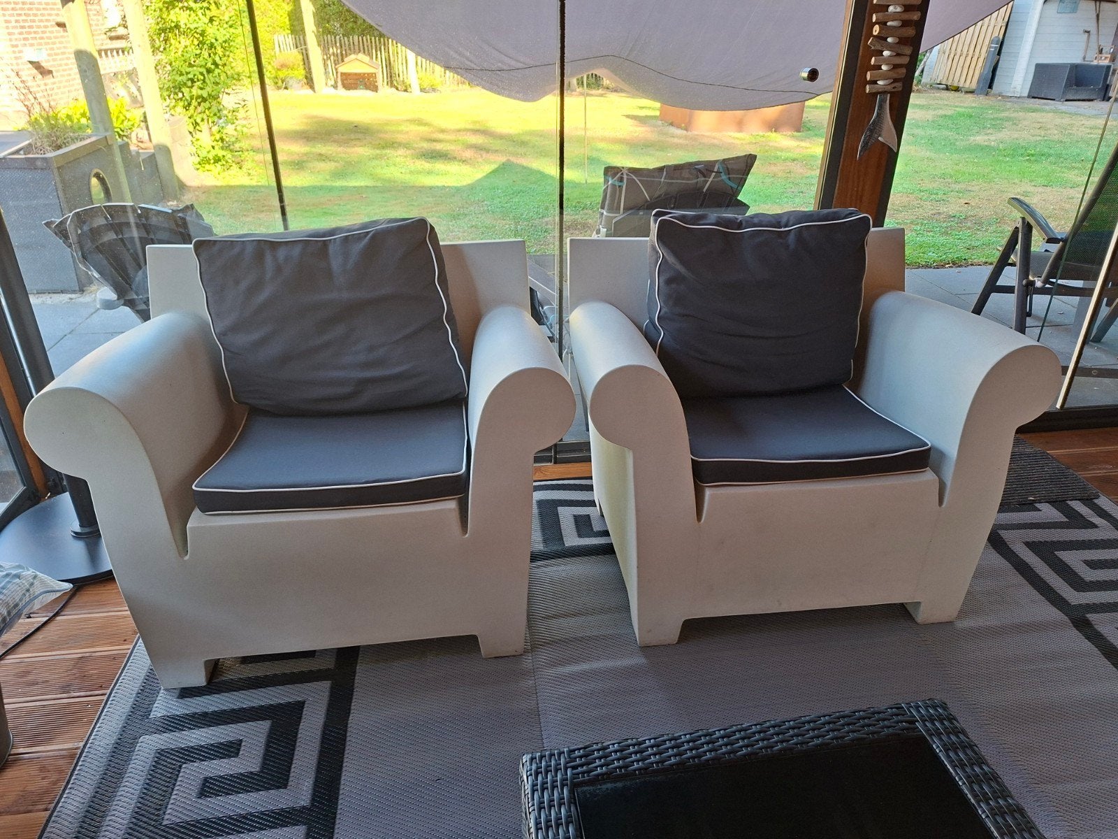 Originele Kartell Bubble Club set-Phillipe Starck, Ophalen, Gebruikt