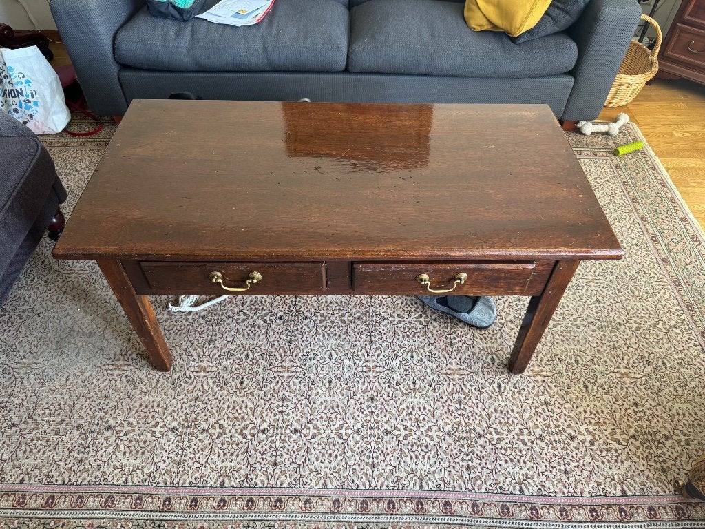 Salontafel 121x60x55, Huis en Inrichting, Tafels | Salontafels, Ophalen, 50 – 75, Gebruikt, 100 tot 150 cm
