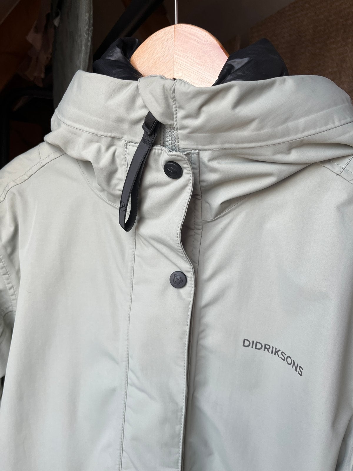 Didriksons ILSA Winterparka- lichtgroen, Ophalen of Verzenden, Zo goed als nieuw, Maat 36 (S), Groen