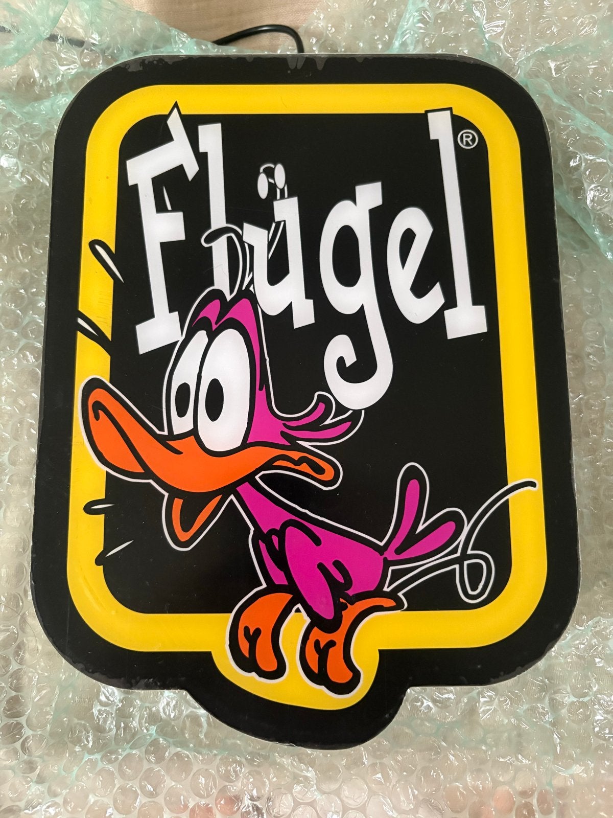 Nieuwe originele Flügel lichtbak / lichtreclame, Verzamelen, Ophalen of Verzenden, Nieuw, Lichtbak of (neon) lamp