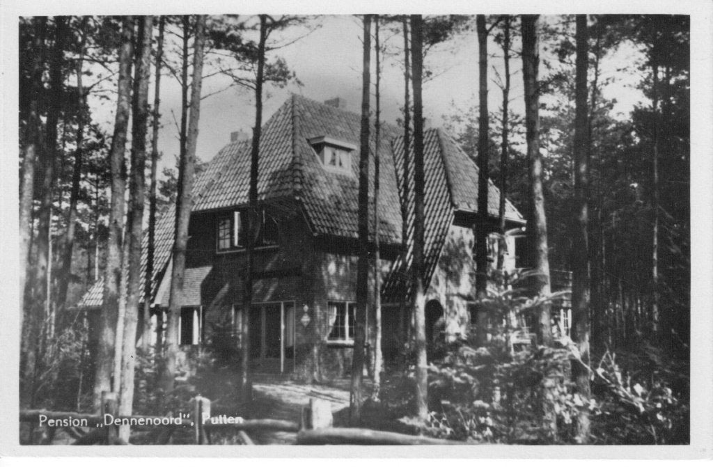 Putten Pension Dennenoord, Verzenden, 1940 tot 1960, Ongelopen, Gelderland