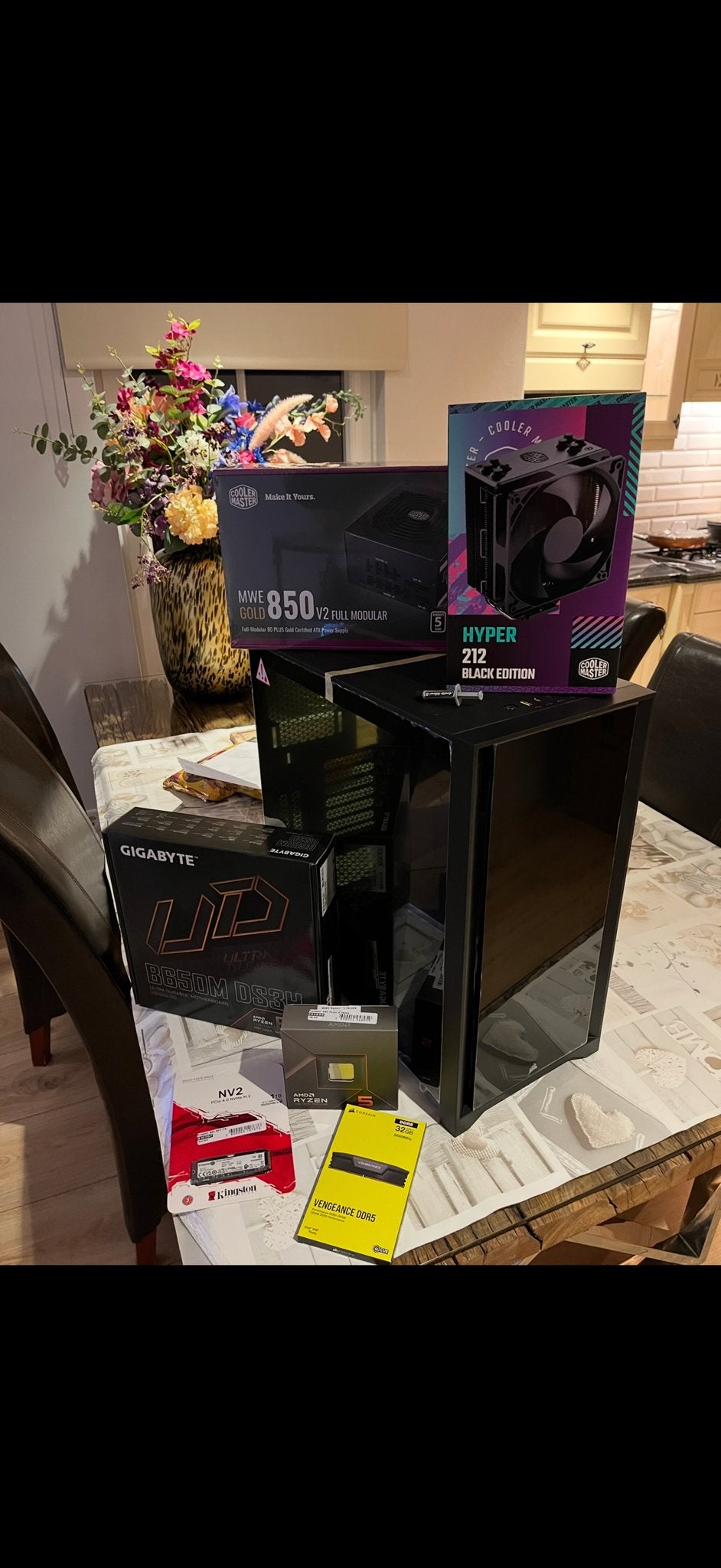 Gaming PC - Ryzen 5 7600X, RTX 3070, 32GB DDR5, Computers en Software, Desktop Pc's, Ophalen, 32 GB, Zo goed als nieuw, Gaming