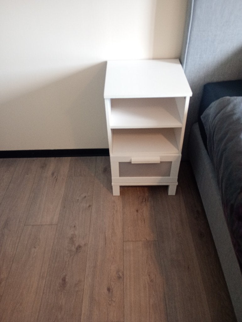 2 ikea nachtkastjes, Ophalen, Gebruikt, Minder dan 45 cm, 55 tot 70 cm