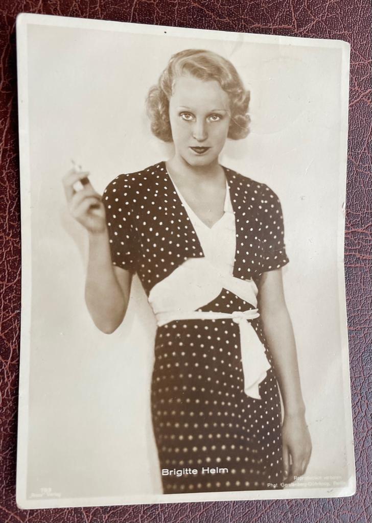 ansichtkaart / kaart van Brigitte Helm ., Verzenden, 1920 tot 1940, Sterren en Beroemdheden