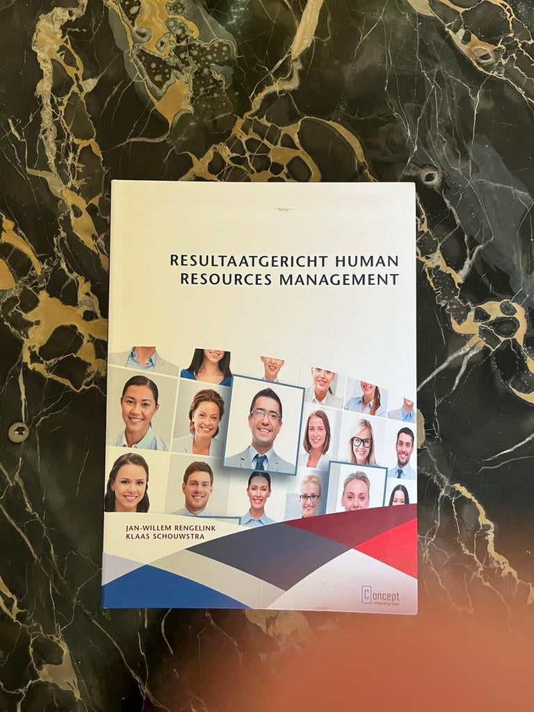 Resultaat gericht human resources management, Ophalen, Nieuw