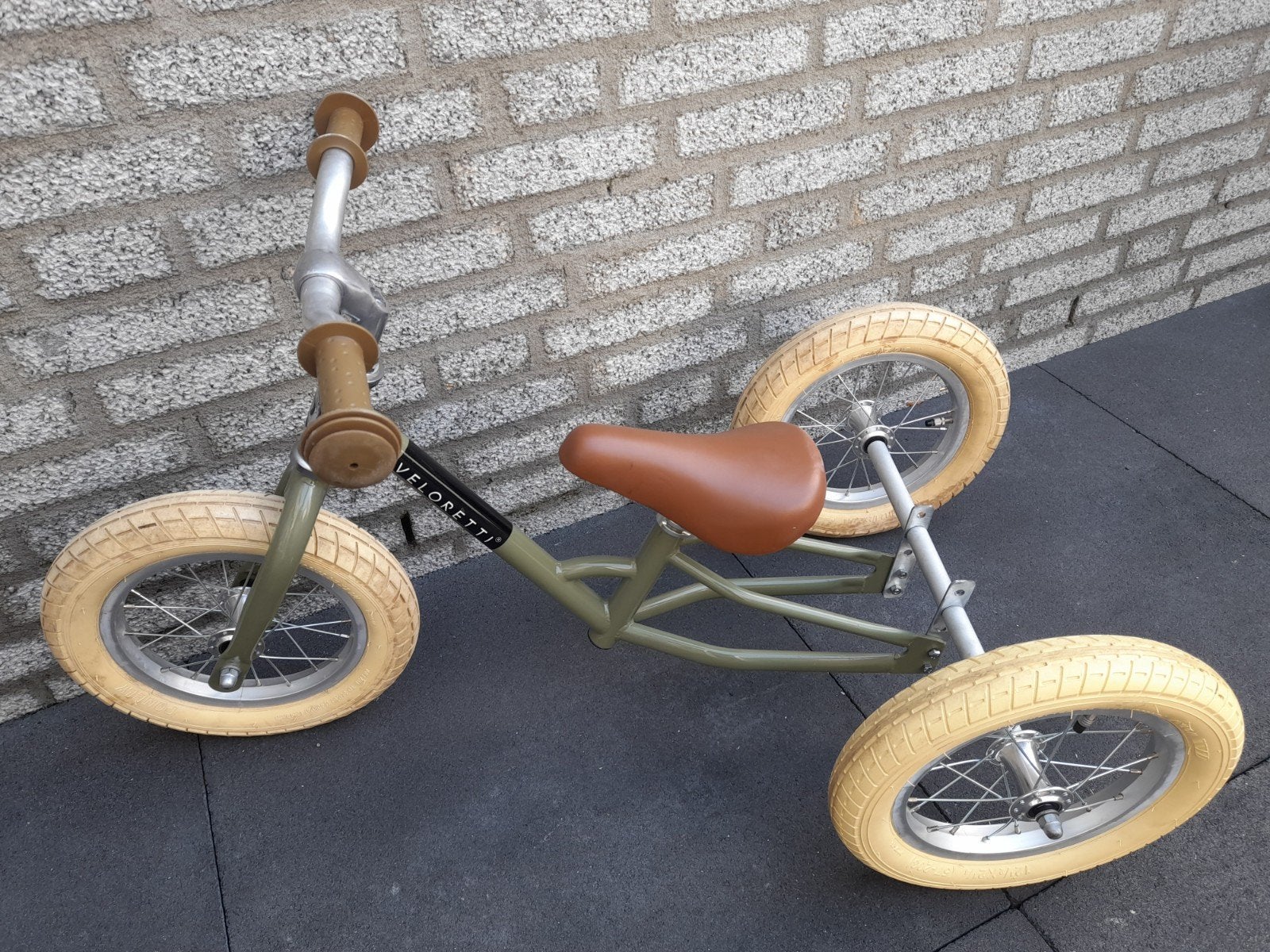 veloretti tricycle verlagingsset, Ophalen
