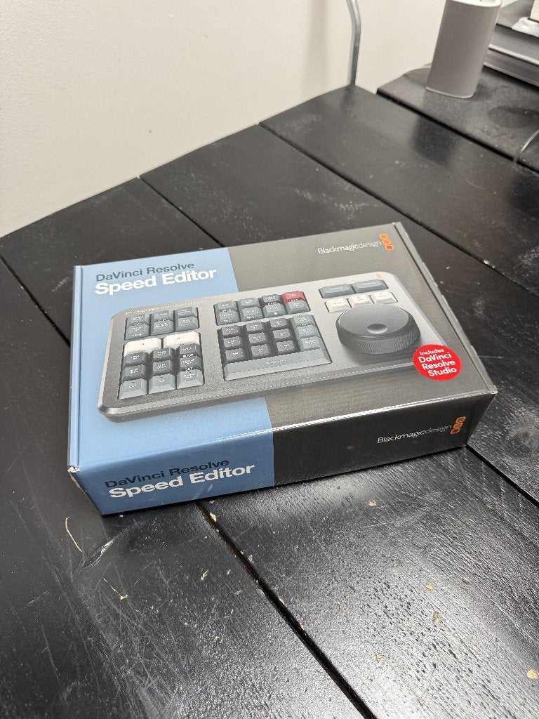 DaVinci Resolve Speed Editor - zo goed als nieuw met doos, Ophalen, 1980 tot heden, Overige typen