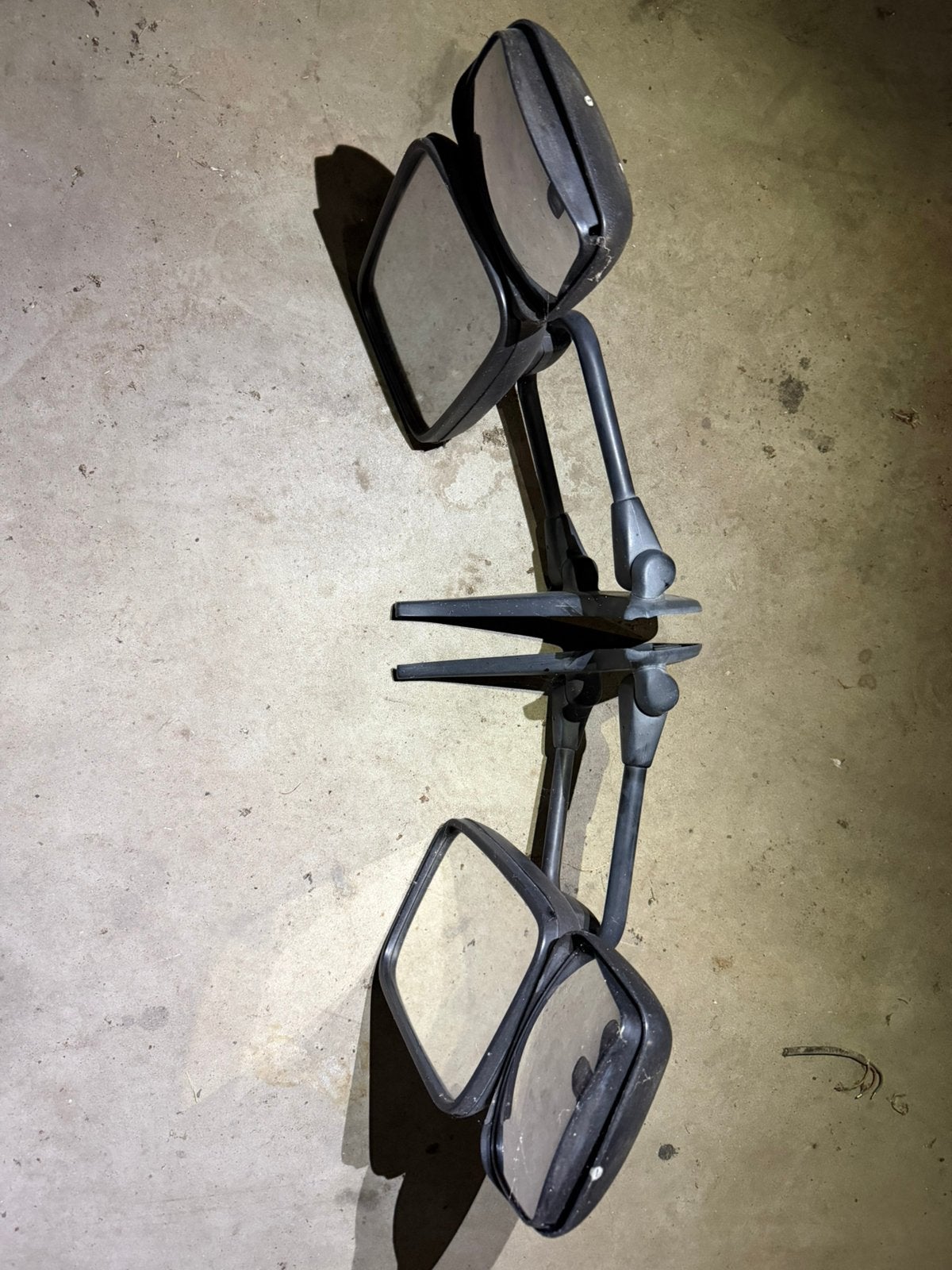 VW T4 DOKA SPIEGELS LINKS EN RECHTS, Ophalen, Gebruikt, Volkswagen