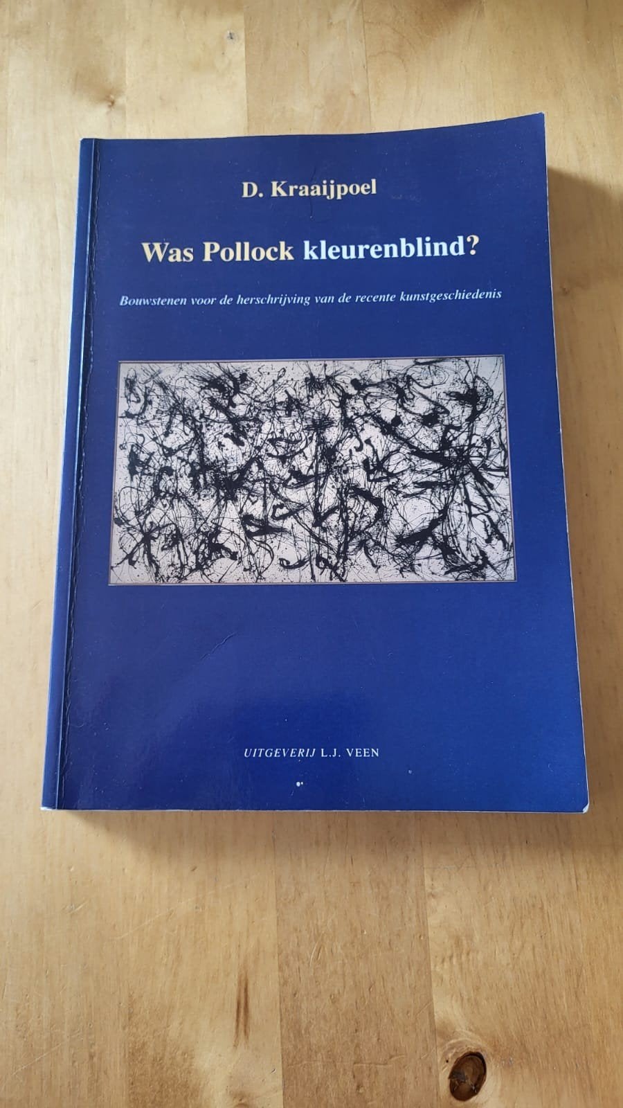 Was Pollock kleurenblind? - D. Kraaijpoel, Ophalen of Verzenden, Zo goed als nieuw, D. kraaijpoel, Overige onderwerpen