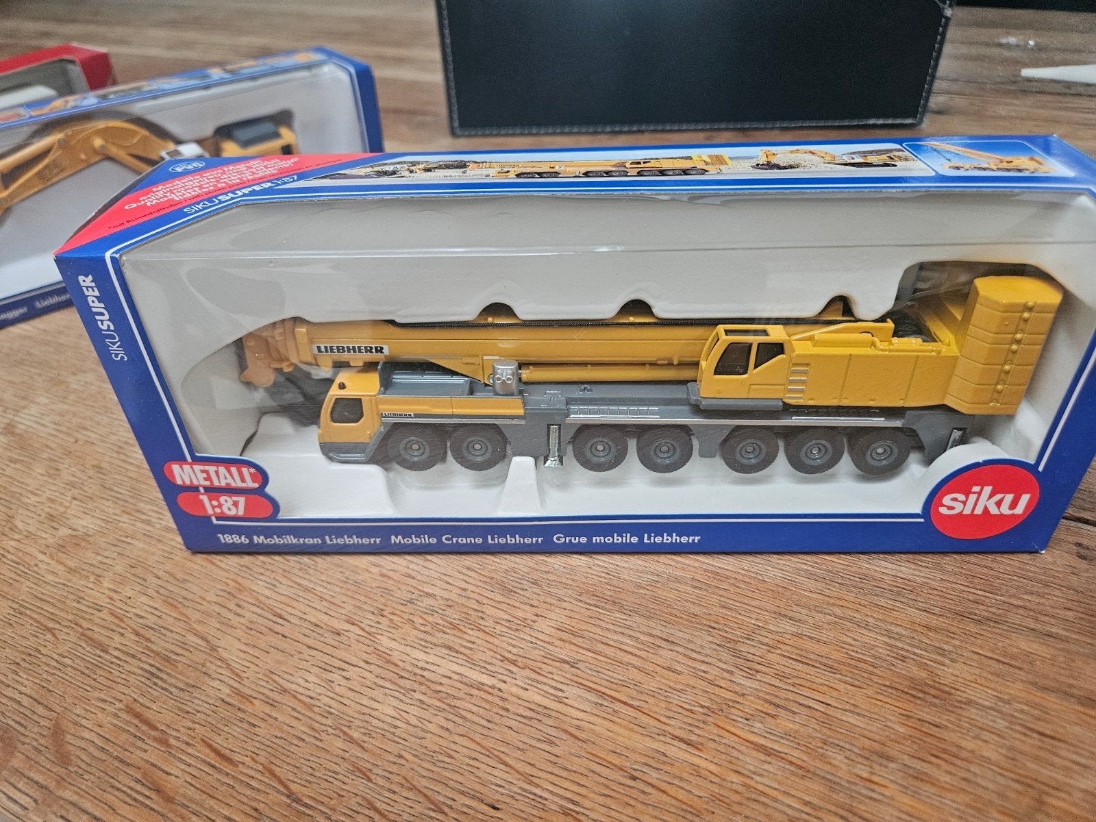 Siku Super 1:87 Liebherr Mobiele Kraan 1886 - Nieuw in doos, Overige merken, 1:50 of kleiner, Overige typen, Nieuw