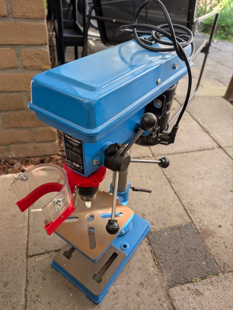 Topcraft kolomboormachine, Doe-het-zelf en Verbouw, Gereedschap | Boormachines, Ophalen, Gebruikt, Kolomboormachine