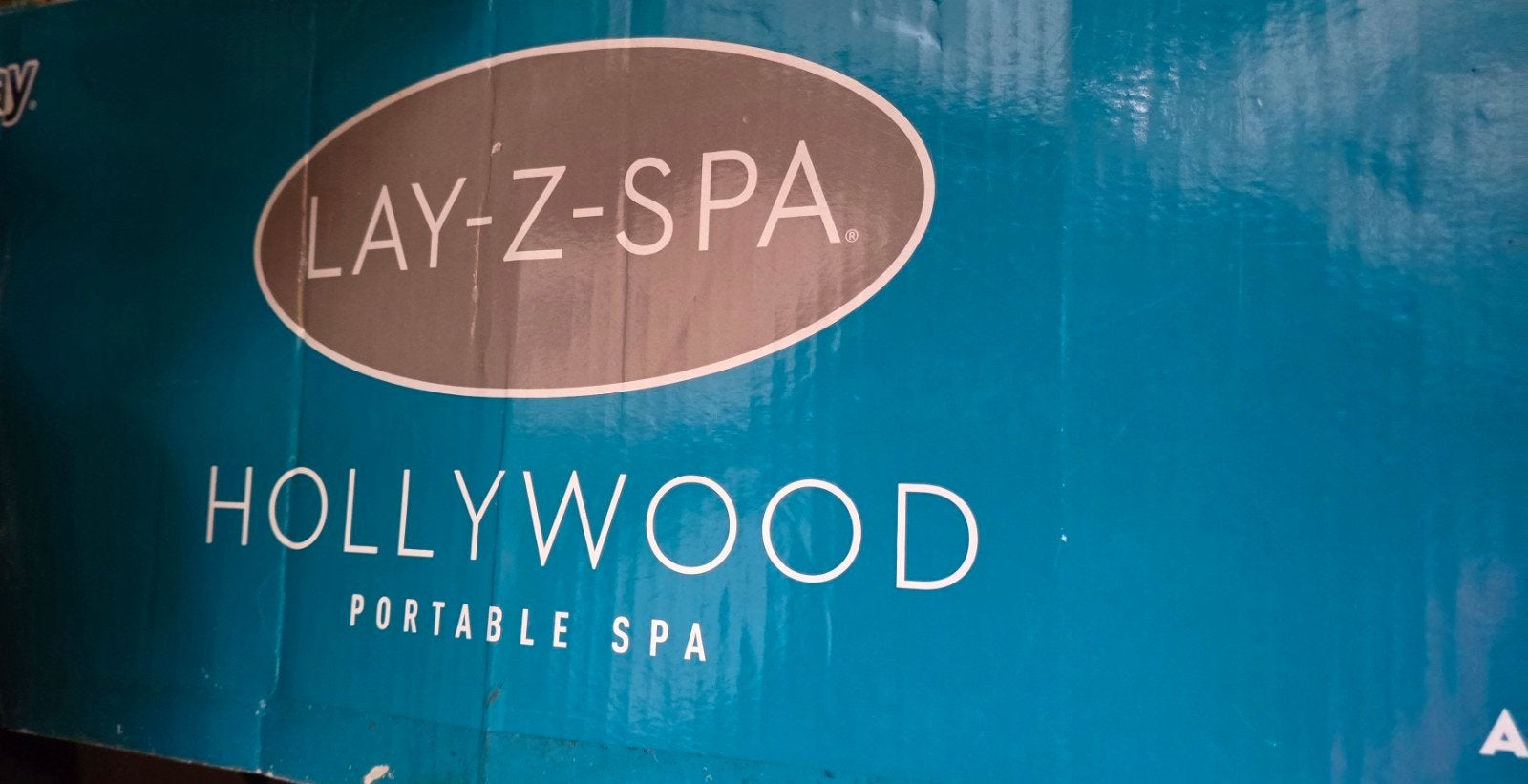 Te koop: Lay-Z-Spa Hollywood Opblaasbare Jacuzzi met LED-ver, Tuin en Terras, Opblaaszwembad, Rond, Ophalen of Verzenden, Zo goed als nieuw