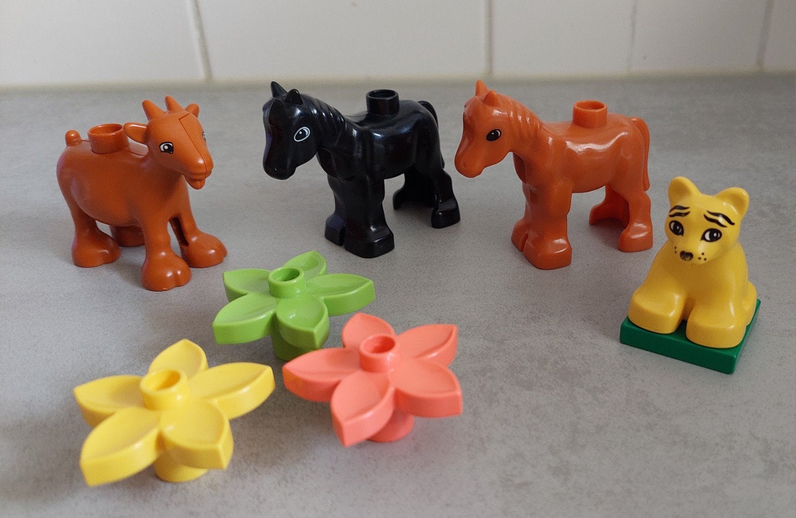 Duplo dieren en bloemen set, Ophalen of Verzenden, Zo goed als nieuw, Duplo