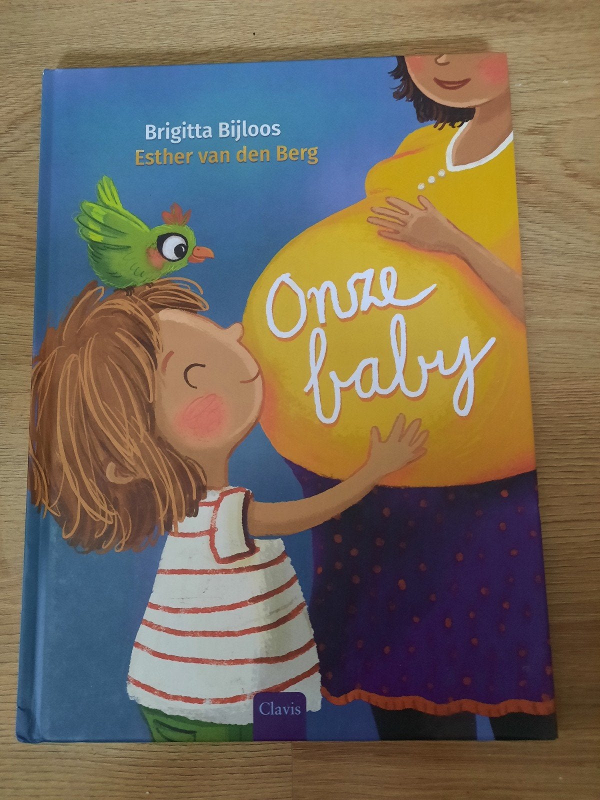 Onze baby - Zwangerschap en geboorte, Ophalen of Verzenden, Zo goed als nieuw, Zwangerschap en Bevalling, Brigitta Bijloos, Esther van den Berg