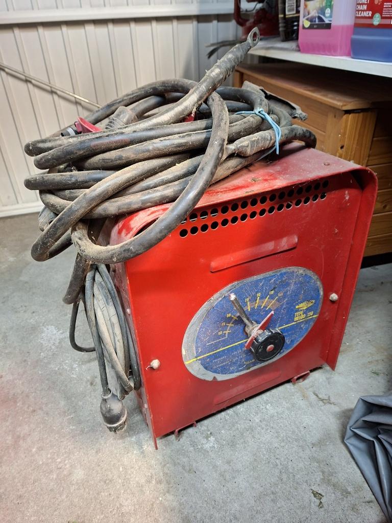 Morelisse type Weldo 130 met 230V Klassiek Lasapparaat, Ophalen of Verzenden, Gebruikt, Minder dan 150 ampère, Elektroden