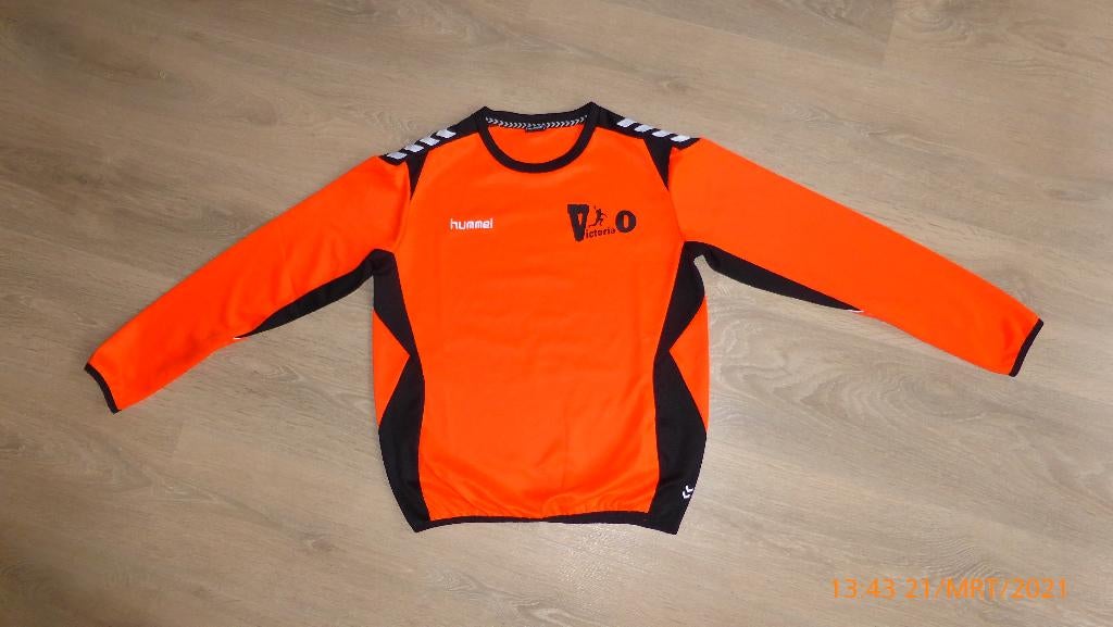 HUMMEL Trainingsvest met naam "LIZ" (maat 164), Overige typen, Oranje, Ophalen of Verzenden, Maat 34 (XS) of kleiner