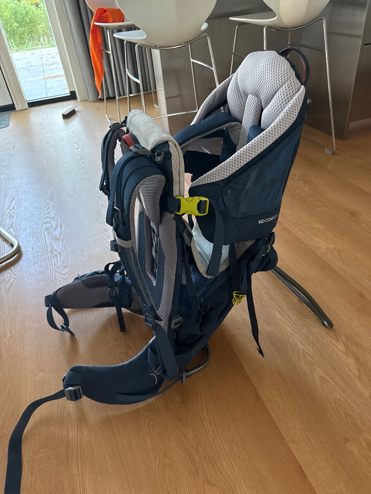 Deuter Kid Comfort draagzak - Ideaal voor wandelingen, Overige merken, Gebruikt, Ophalen of Verzenden, Rug