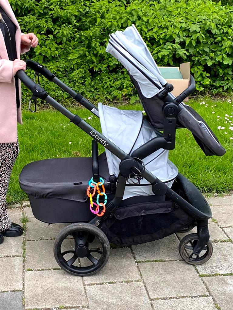 iCandy Orange kinderwagen duowagen - Compleet en Veelzijdig, Duowagen, Zo goed als nieuw, Combiwagen, Ophalen