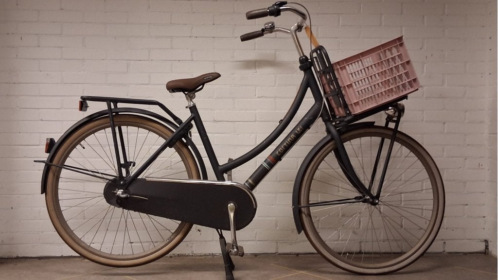 Cortina U4 28/50cm Transportfiets 3v Damesfiets Parelmoer, Terugtraprem, Ravensburgstraat 8, 47 tot 50 cm, Versnellingen