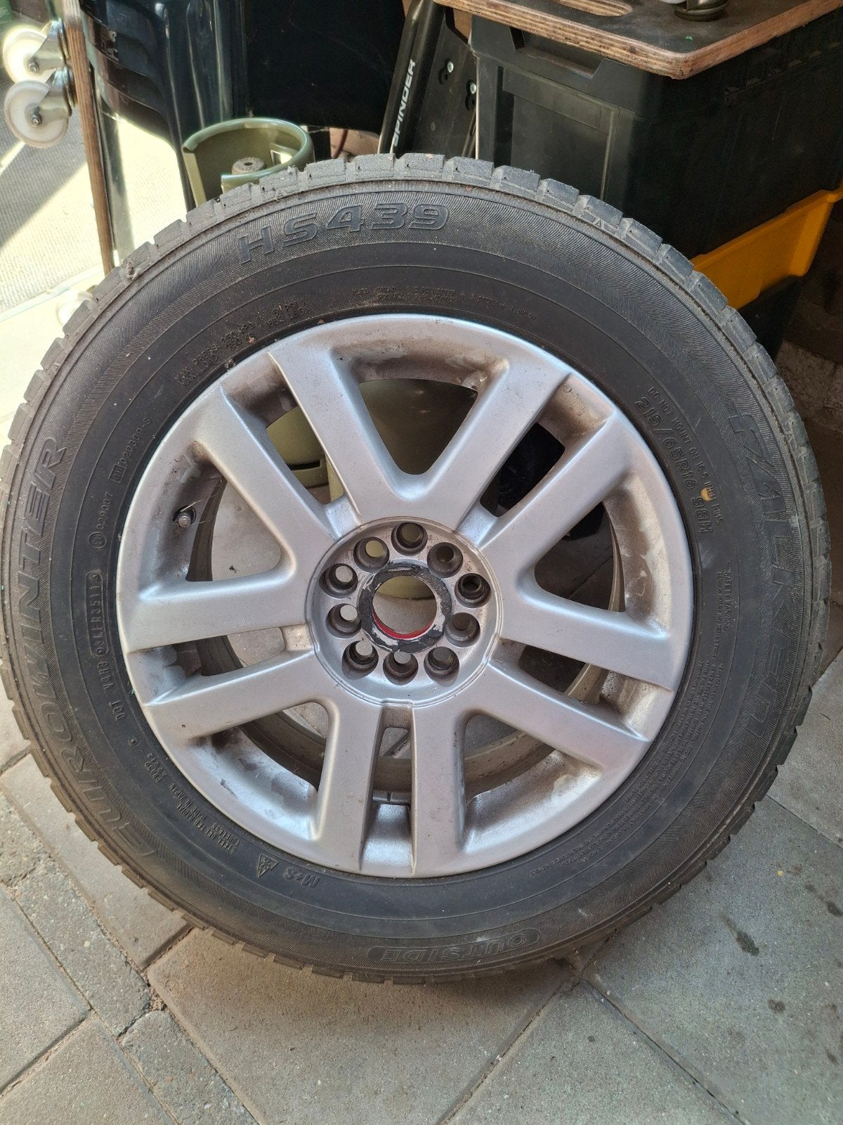 Multisteek Winterbanden 215/65 R16, Ophalen of Verzenden, Gebruikt