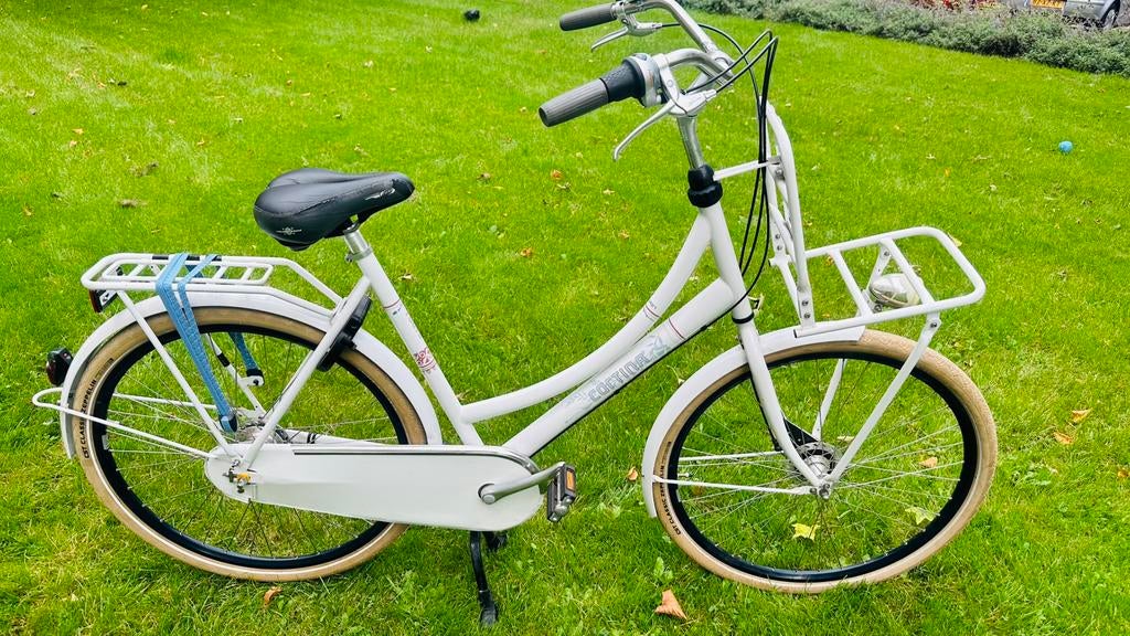 Nette goede damesfiets Cortina Roots 57cm N7 transportfiets, Ophalen, Gebruikt, Versnellingen, 56 cm of meer