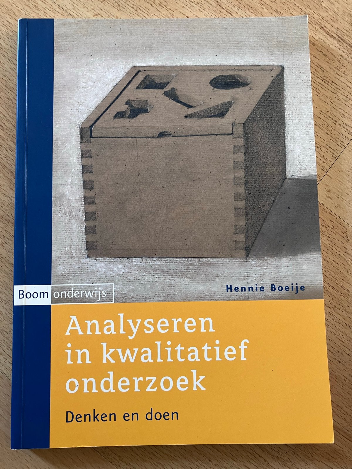 Analyseren in kwalitatief onderzoek - Hennie Boeije, Boeken, Ophalen of Verzenden, Gamma, Zo goed als nieuw, HBO