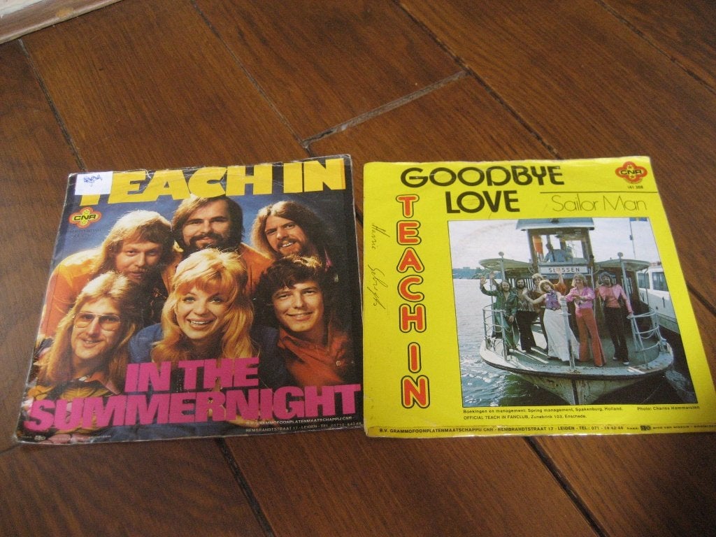 teach in singles, Ophalen of Verzenden, Gebruikt, 7 inch, Pop